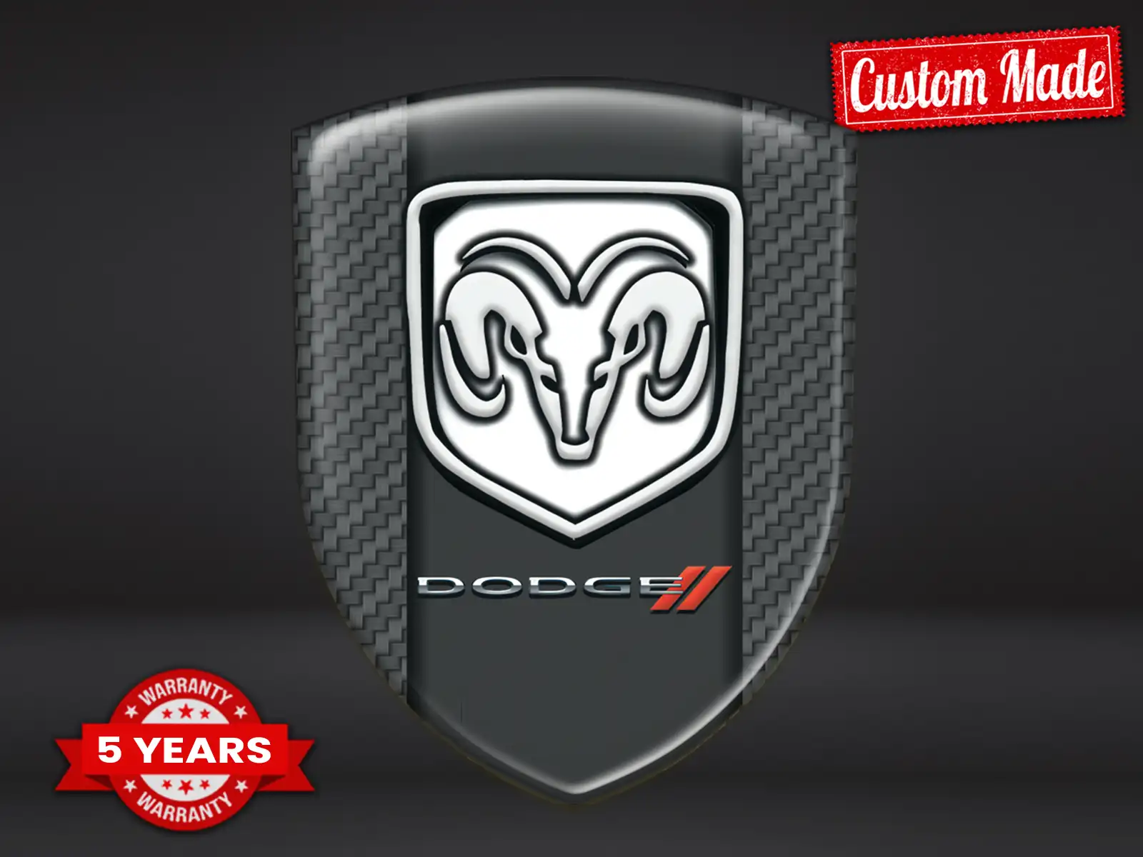Dodge Logo Silicone S Auto Pro Max Durable Style Édition